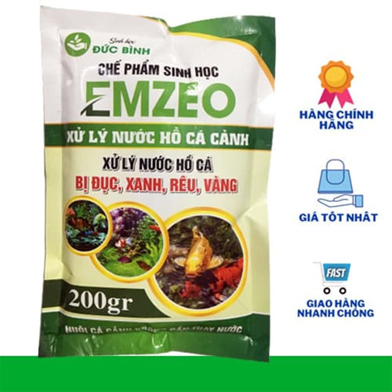 EMZEO xử lý nước hồ cá